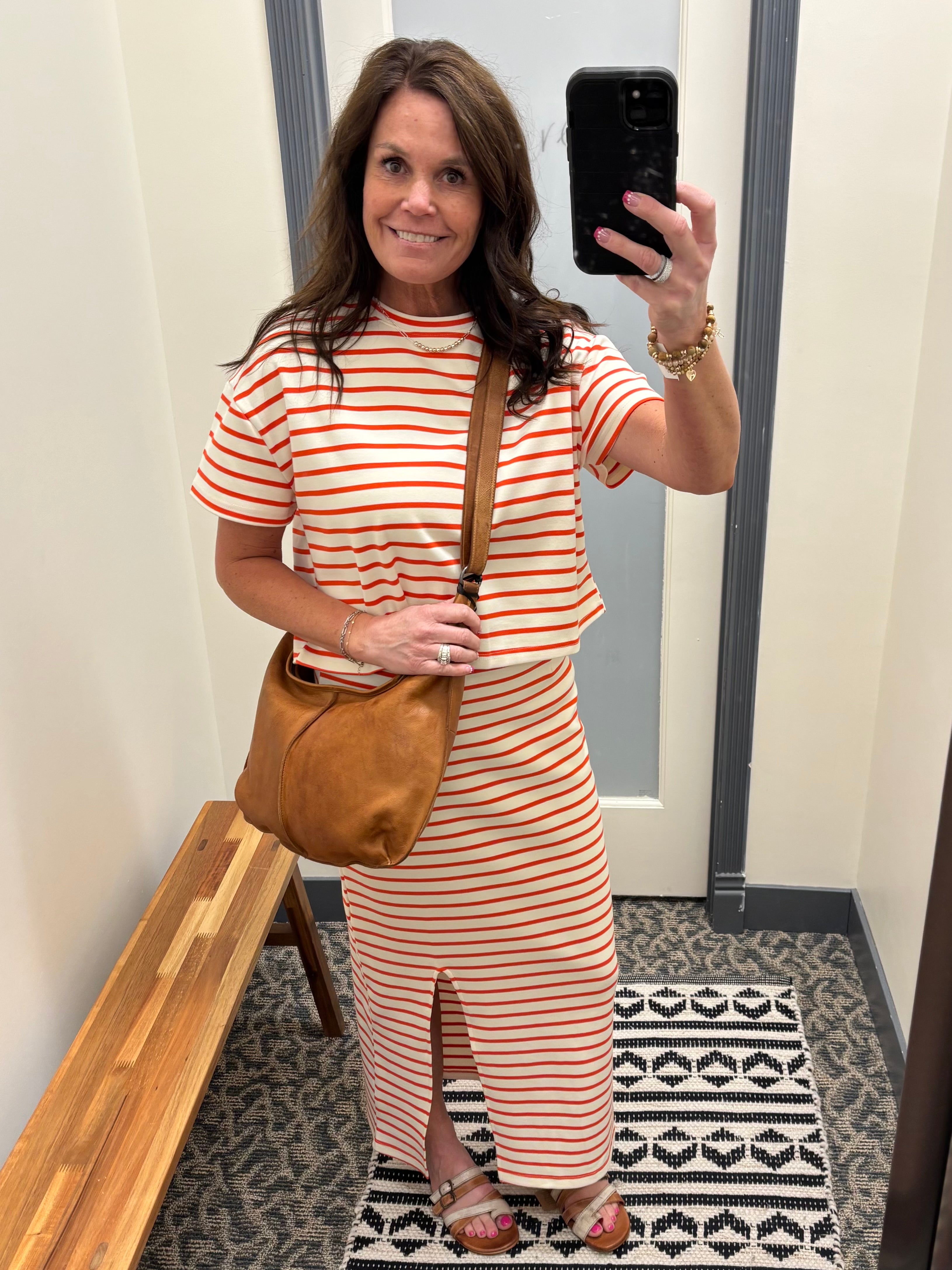 Papaya Knit Skirt Set Dresses WISHLIST