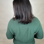 Forest Dolman Boat Neck Sweater Top - Sweater STACCATO