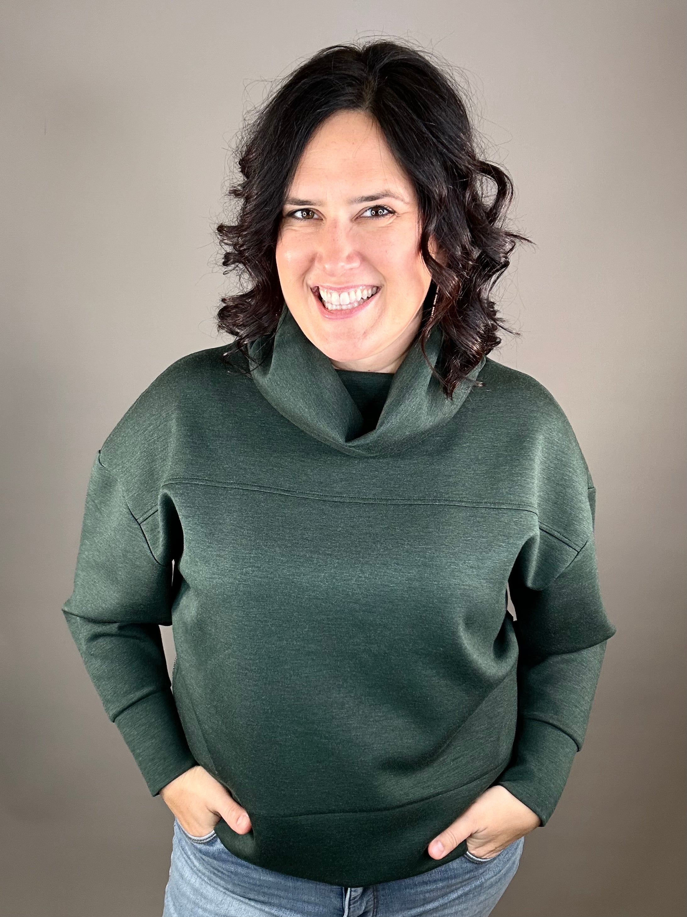 Pine Fillana Knit Pullover Top - Sweatshirt RD International