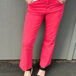 Strawberry Kelsey Ankle Flare Bottom- Pants KUT FROM THE KLOTH