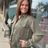 Campbell Burnt Olive Jacket