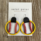 Softball Earrings