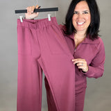 Vintage Rose Doris Pants Bottom- Pants THREAD & SUPPLY