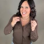 Fudge Janessa Shirt Tops - Button Ups THREAD & SUPPLY