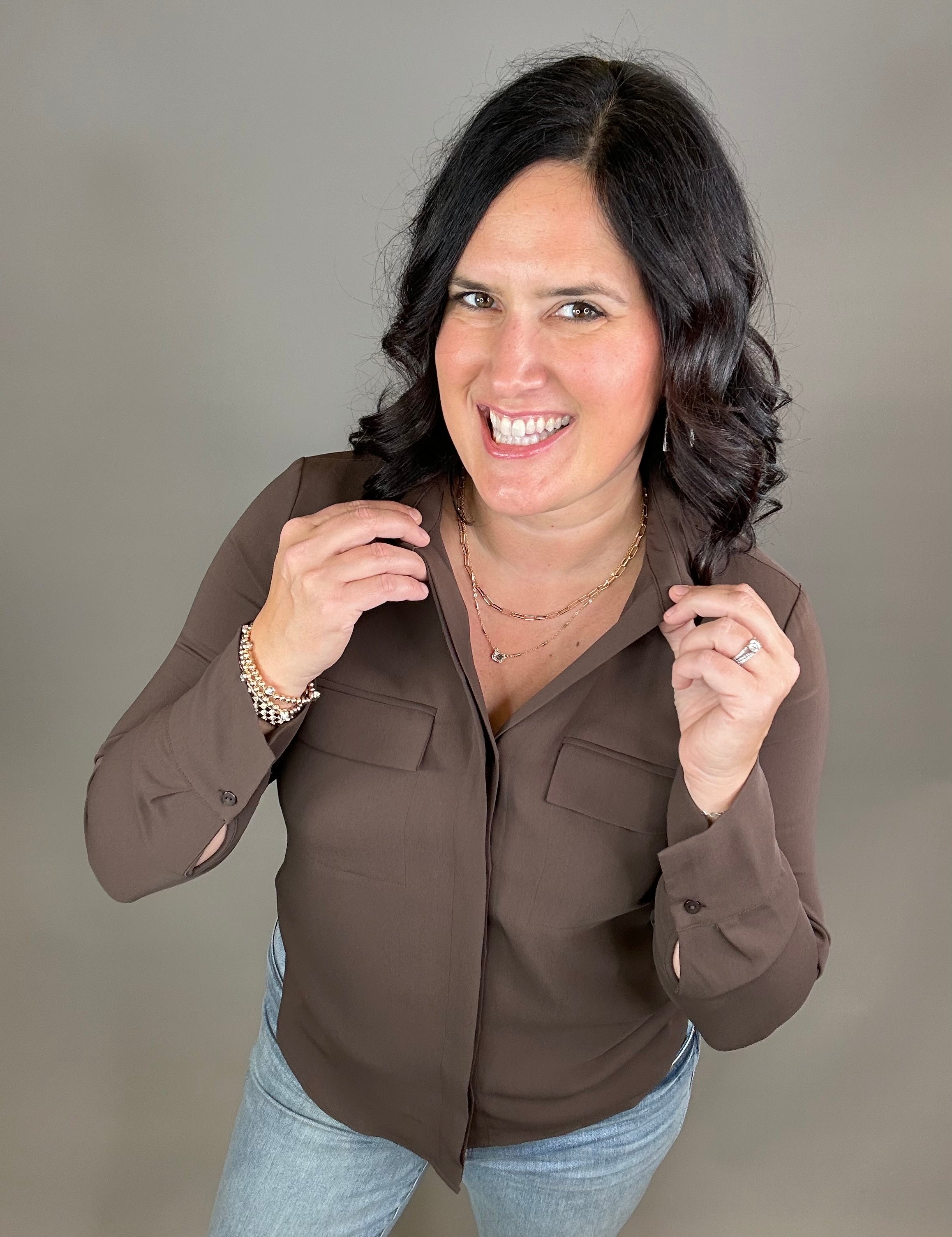 Fudge Janessa Shirt Tops - Button Ups THREAD & SUPPLY