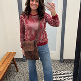 Berry Frannie Reversible Top