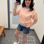 Dark Side Slit Denim Shorts Bottoms - Shorts RISEN