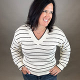 Ivory Brown Ira Sweater