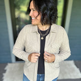 Camel Ivory Stripe Cassian Shirt Tops - Button Ups THREAD & SUPPLY