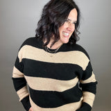 Cornell Dune Stripe Sweater