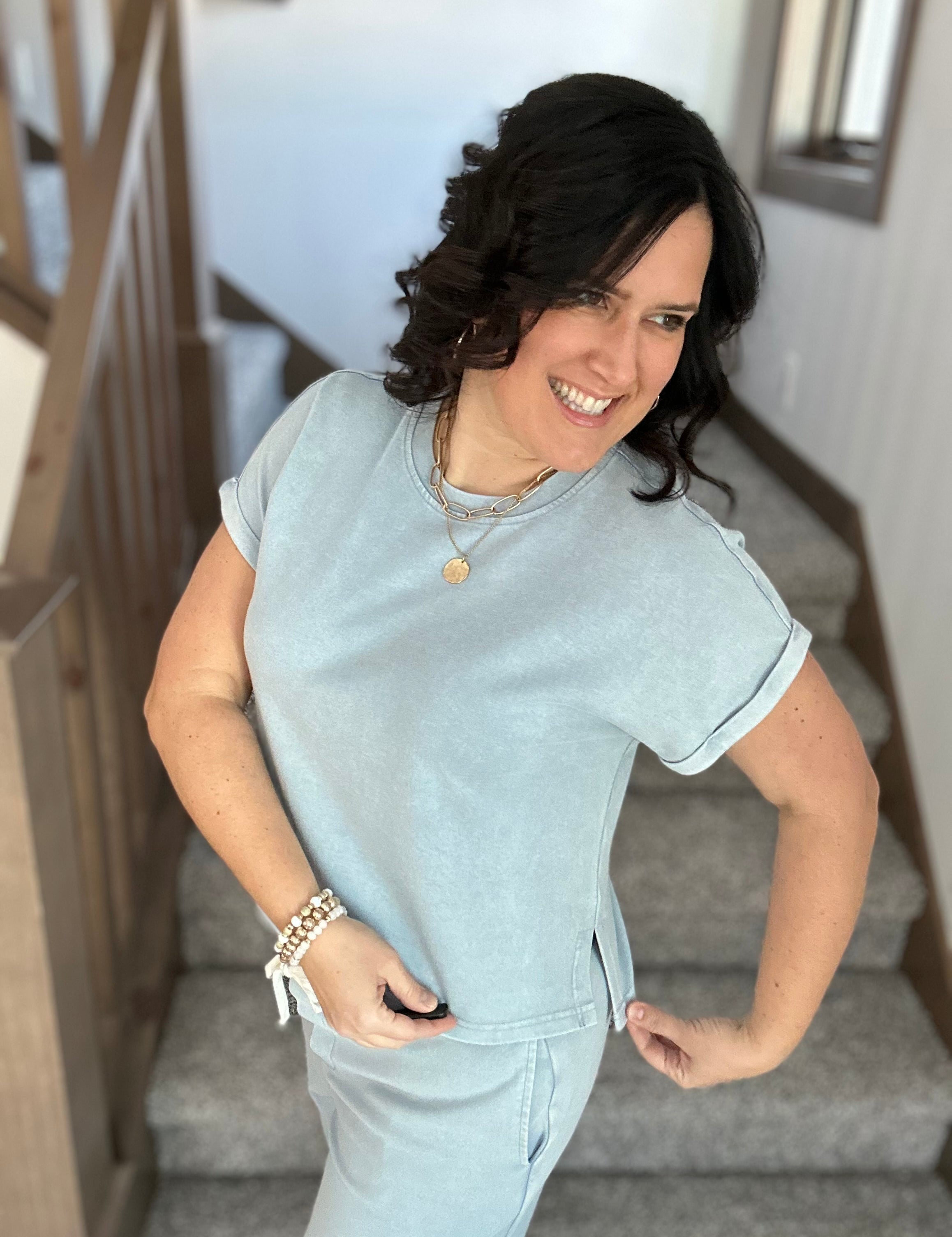 Light Wash Nova Top Top - Tee THREAD & SUPPLY
