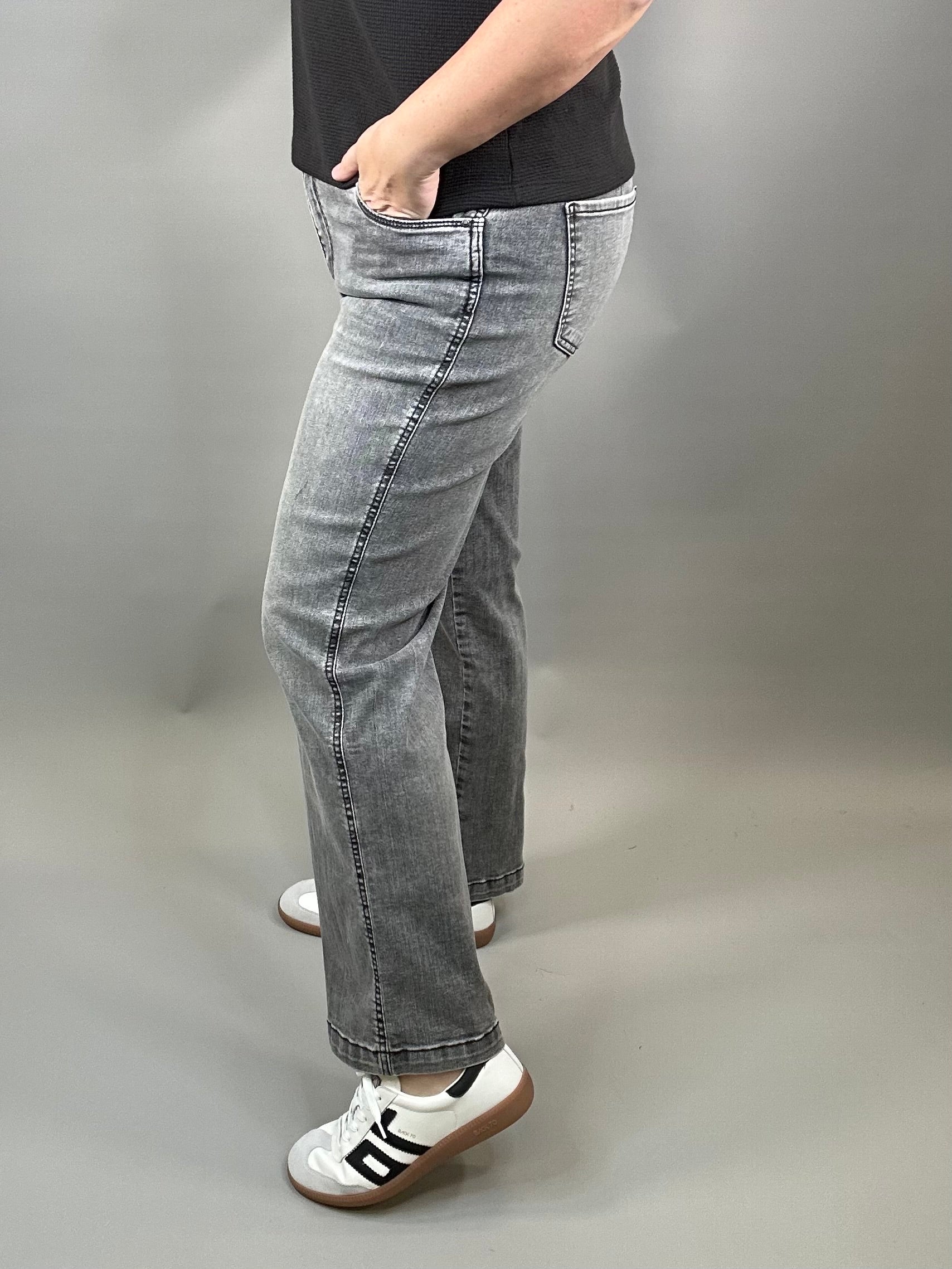 Grey Aquainted Pattie Bottoms - Pants KUT FROM THE KLOTH