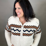 Heather Oak Myra Sweater Jacket Outerwear- Jackets THREAD & SUPPLY