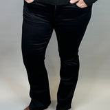 Black Natalie Bootcut Jeans