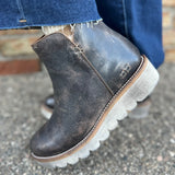 Bed|Stü Lydyi Ankle Bootie in Black Lux Shoes- Boots & Booties BED STU