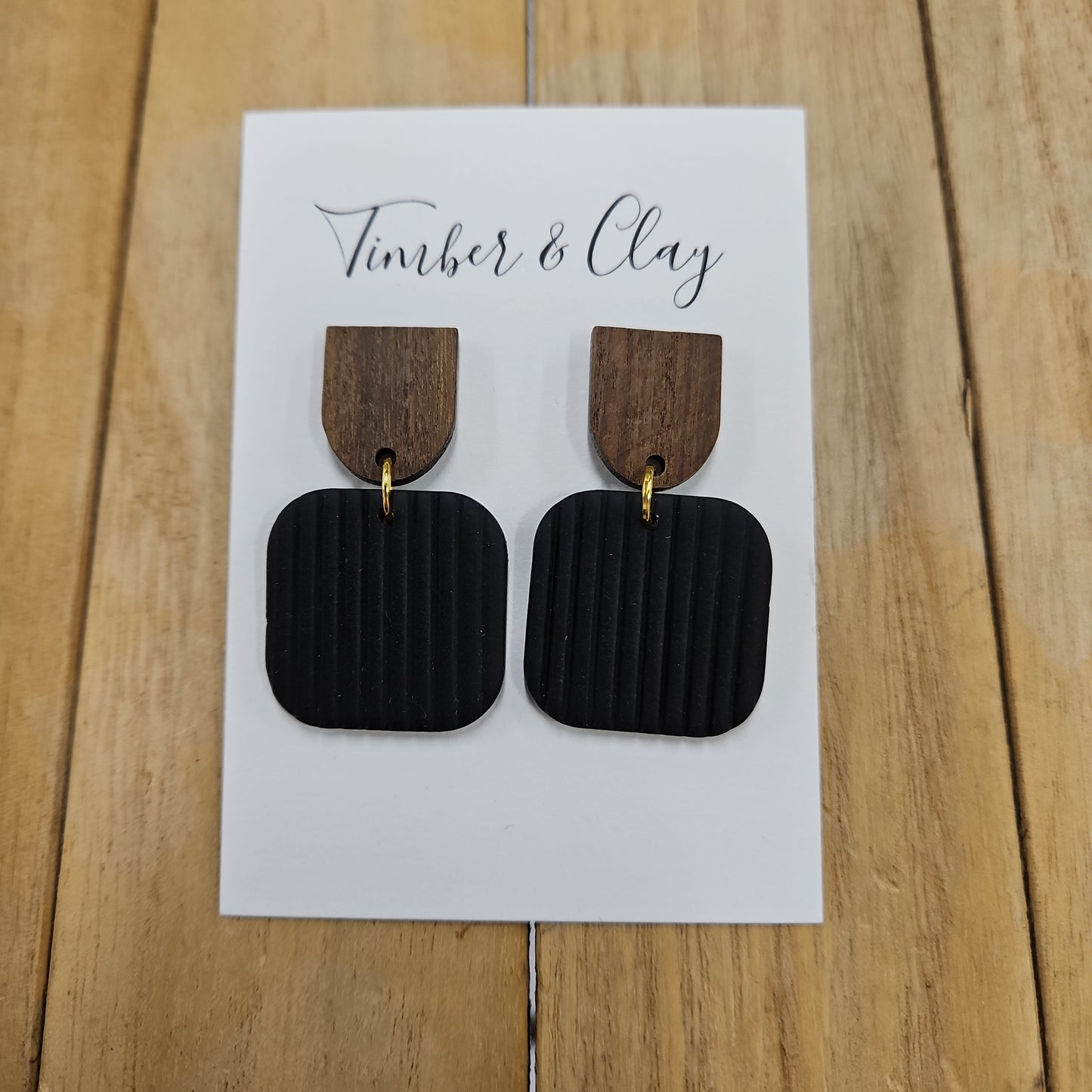 Black Square Dangles