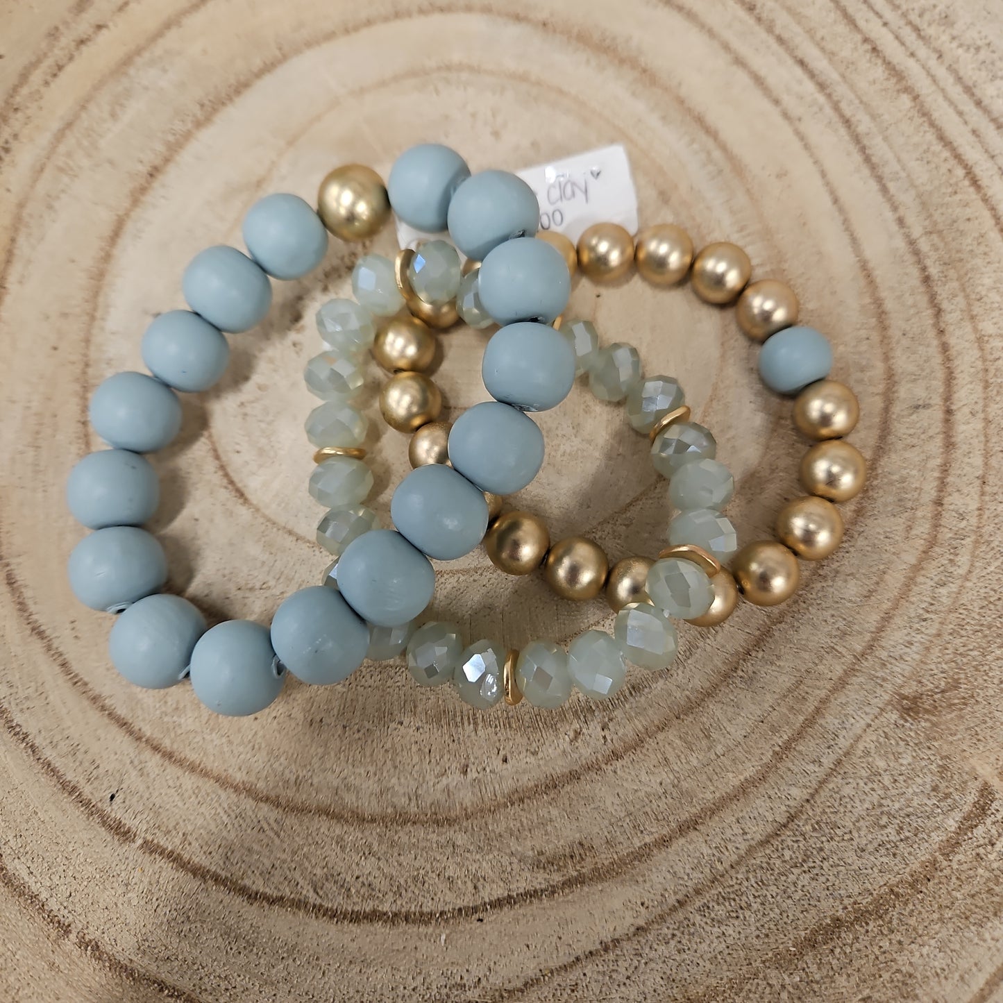 Mint Clay Bracelet