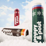 Lip Balm, Retro Ski, Berry Bonfire, Limited Edition Poppy & Pout