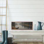 Canoe On The Lake Edge: 12x4 Kendrick Home