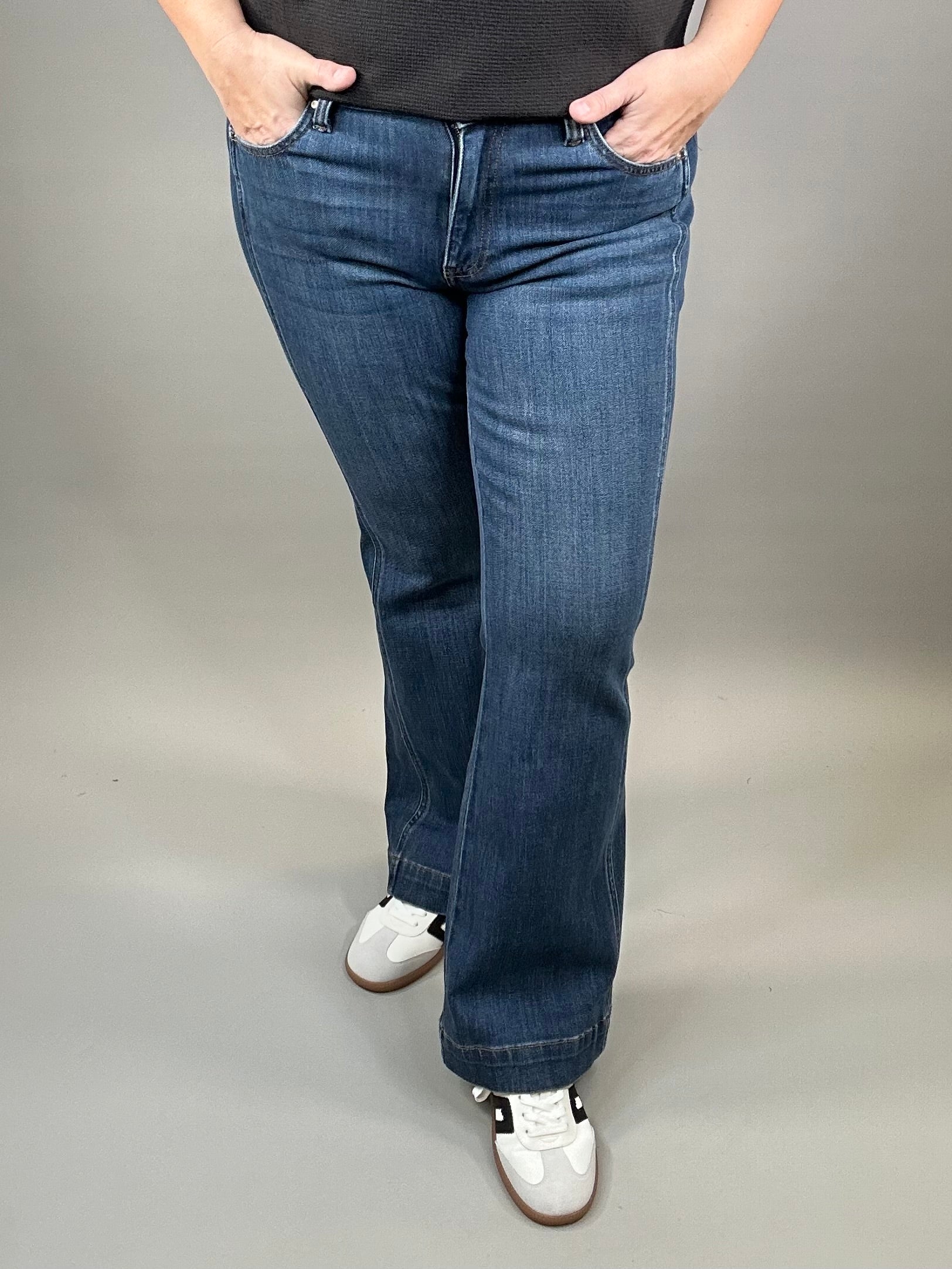 Natalie Choice Bootcut Side Panel Bottom- Pants KUT FROM THE KLOTH