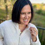 Heather Oatmeal Nash Quilted Jacket Outerwear- Jackets THREAD & SUPPLY