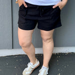 Black Katana Short Bottoms - Shorts KUT FROM THE KLOTH