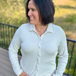 Beige Lilah Shirt Tops - Button Ups THREAD & SUPPLY