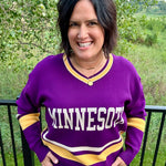 Purple Minnesota University Sweater Top - Sweater Love Letters