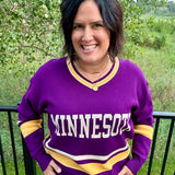 Purple Minnesota University Sweater Top - Sweater Love Letters