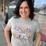 Sage Sunshine For All Tee
