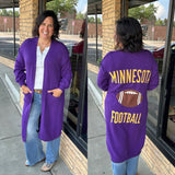 Minnesota Football Cardigan