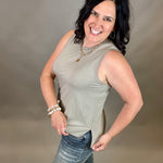 Sage Fog Mary Tank Tops- Tanks THREAD & SUPPLY