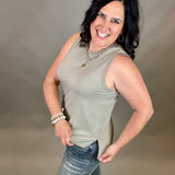 Sage Fog Mary Tank Tops- Tanks THREAD & SUPPLY
