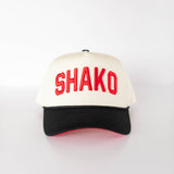 SHAKO Shakopee MN Trucker Hat - Red, Black, & Cream 'Sota Style Club