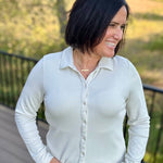 Beige Lilah Shirt Tops - Button Ups THREAD & SUPPLY