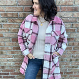 Sharon Plaid Shacket