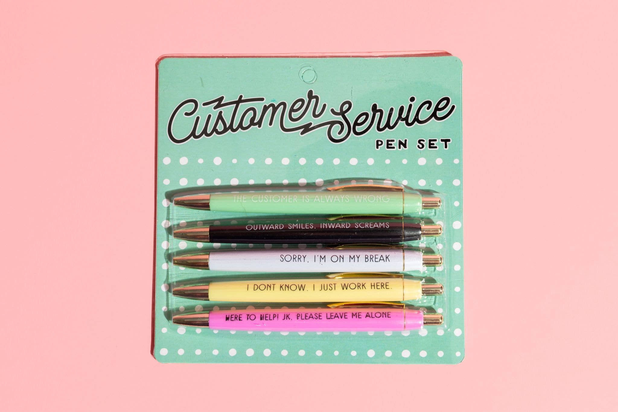 Customer Service Pen Set Home-Stationery FUN CLUB