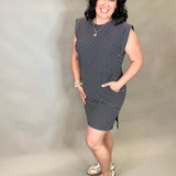 Black and white striped mini dress Dresses STACCATO