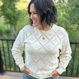 Cream Blythe Sweater