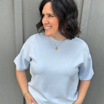 Frost Modal Short Sleeve Top Top - Tee RAE MODE