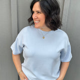 Frost Modal Short Sleeve Top Top - Tee RAE MODE