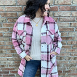 Sharon Plaid Shacket