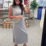 Ash Round Neck Maxi Dress Dresses GILLI