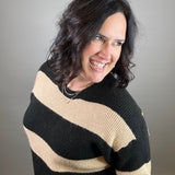 Cornell Dune Stripe Sweater