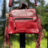 Cherry Lacquer Hidden Bag