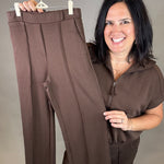Espresso Modal Pants Bottoms - Pants DOE & RAE