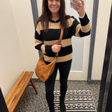 Cornell Dune Stripe Sweater