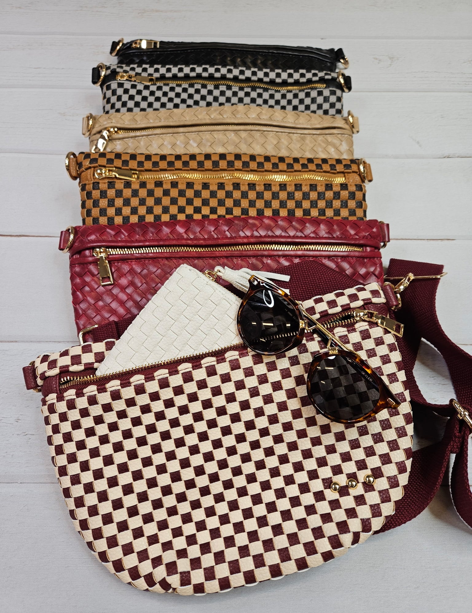 Westlyn Woven Bag (6 colors) Bags- Purses PRETTY SIMPLE WHOLESALE