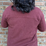 Rust Lined Shirt Jacket Outerwear- Jackets STACCATO