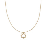 18K Gold Star Shaped Diamond Necklace Brenda Grands Jewelry